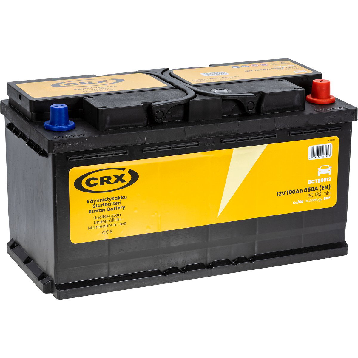 AKKU SMF HD CRX 100AH -+ 353X175X190
