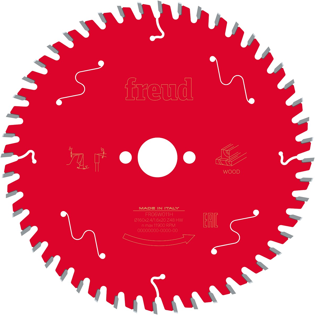 SIRKKELINTERÄ 160X2,4X20MM Z48