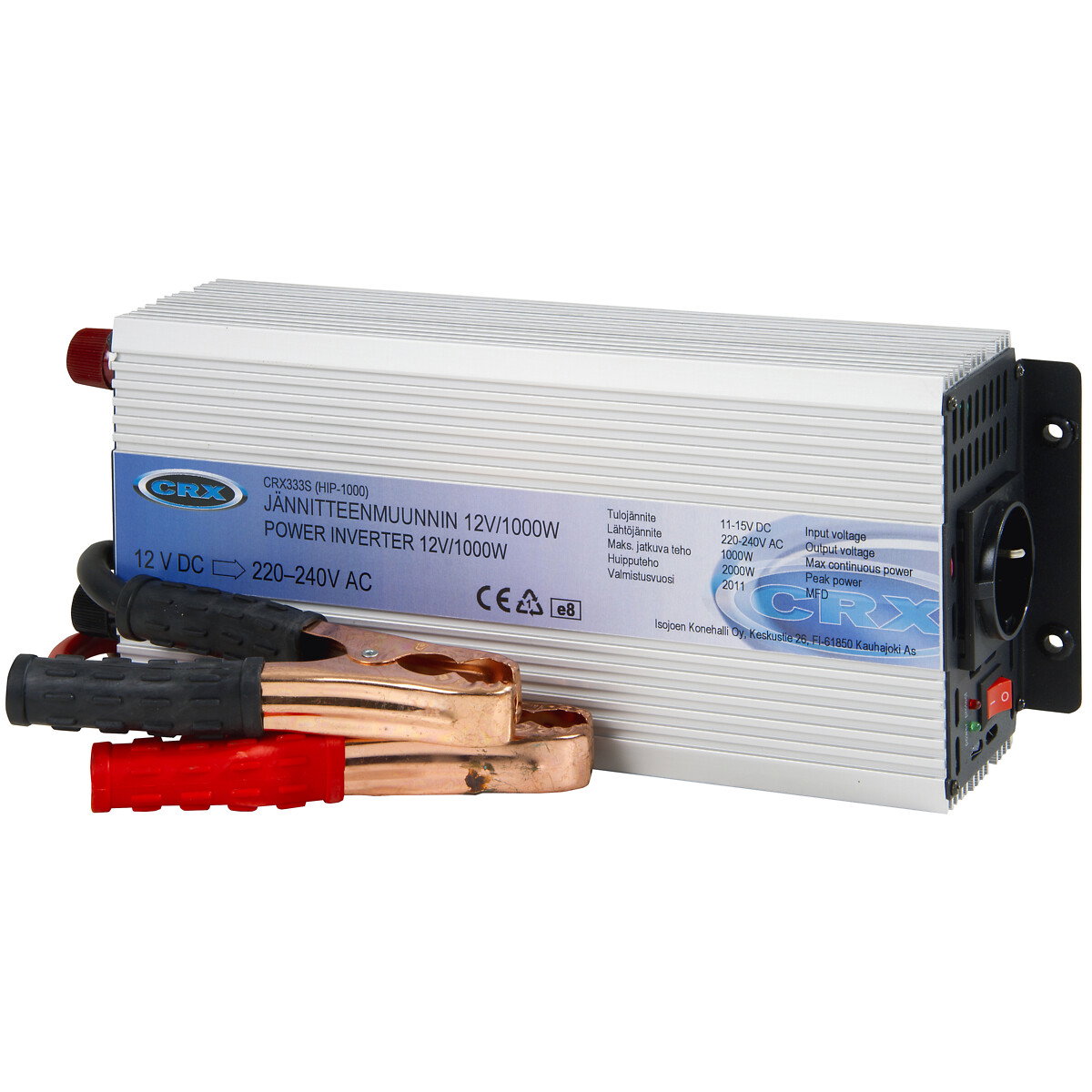 SINIAALTOINVERTTERI 12V/230V 1000W