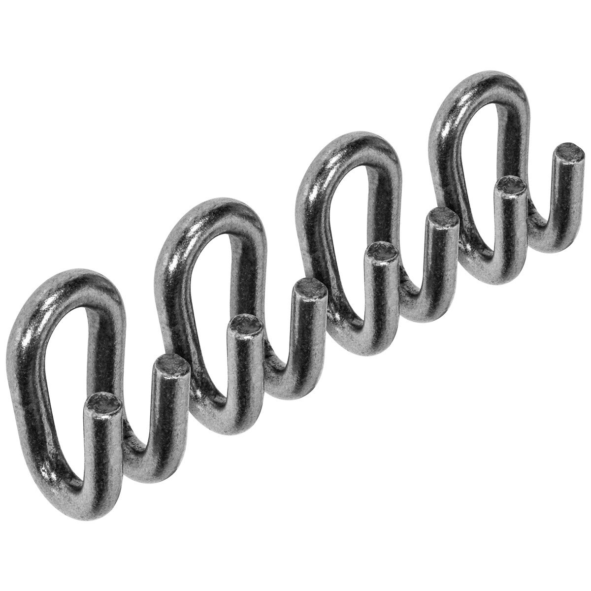 JÄÄKETJUN KOUKKU  6MM SIVUKETTINKEIHIN 4 KPL
