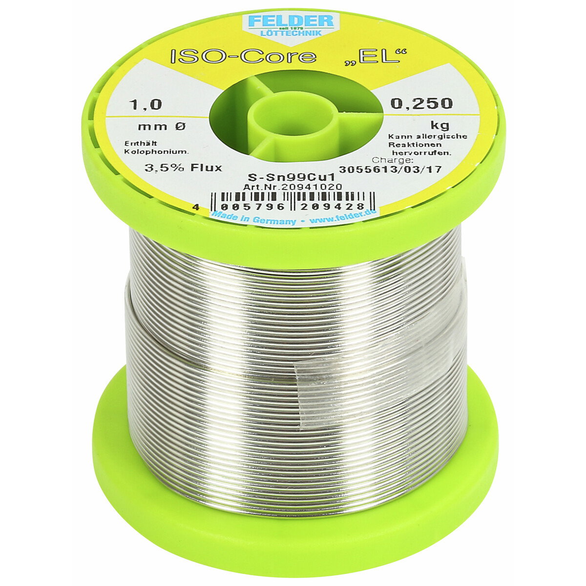 JUOTOSTINA SN99,3/CU0,3 1,0MM /250G