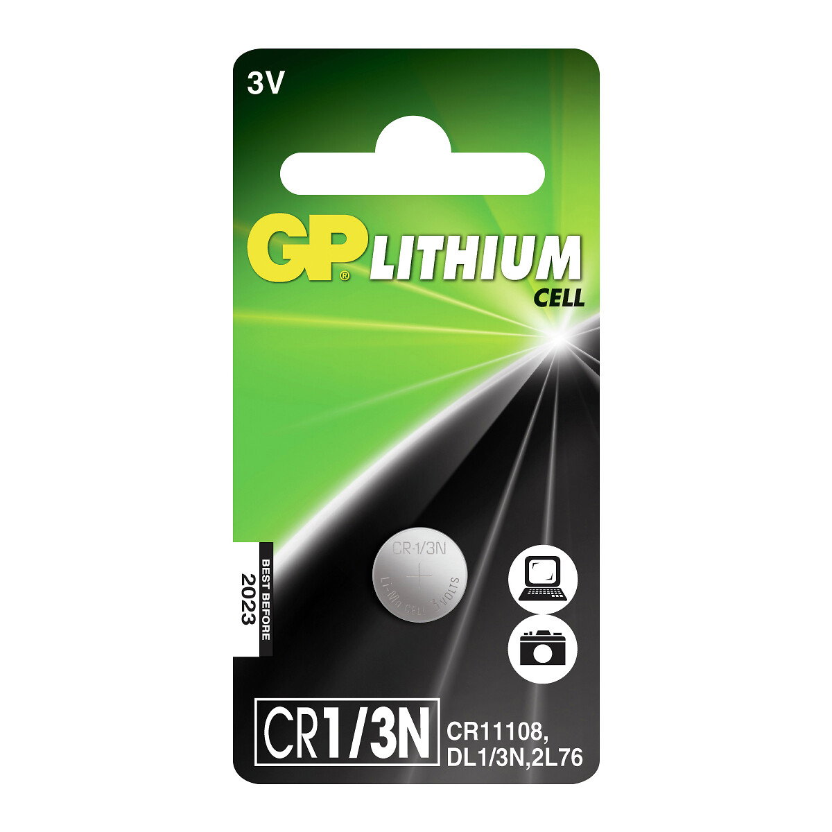 NAPPIPARISTO 3V CR1/3N LITHIUM 1KPL