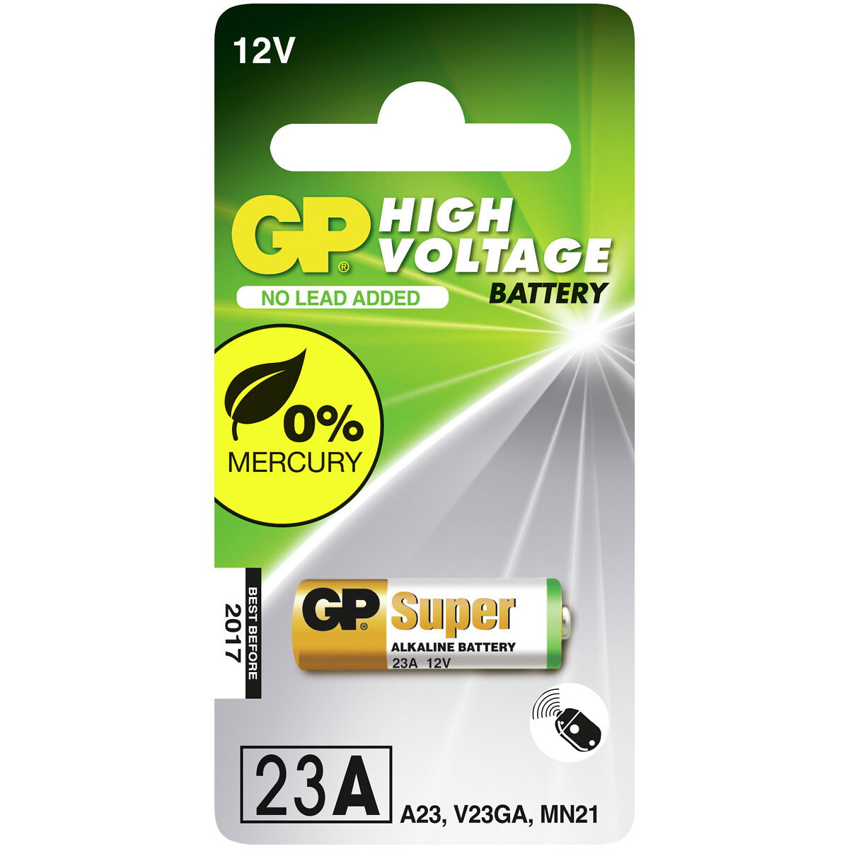 PARISTO 12V 23A SUPER ALKALINE 1KPL