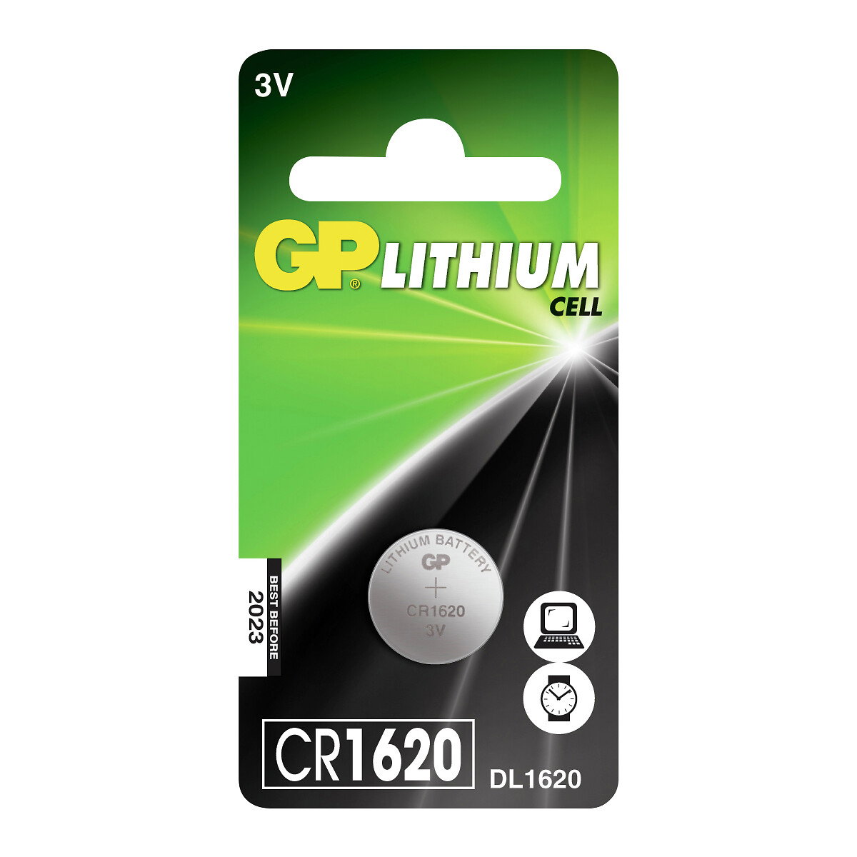 NAPPIPARISTO 3V CR1620 LITHIUM 1KPL