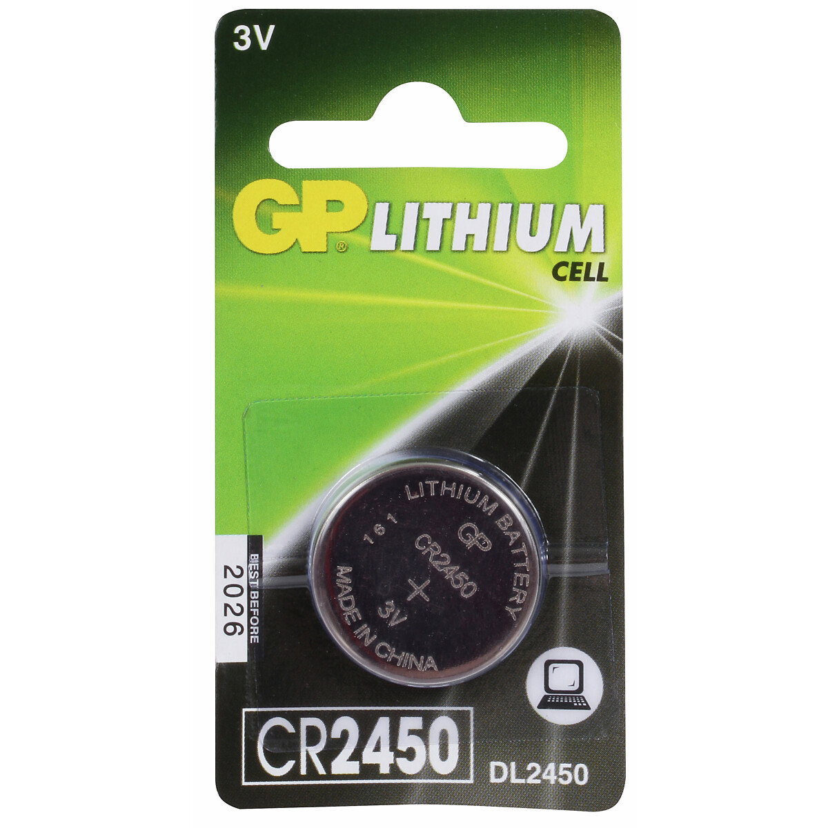 NAPPIPARISTO 3V CR2450 LITHIUM