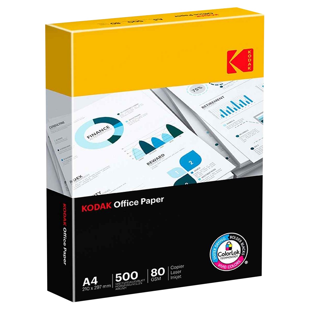 KOPIOPAPERI A4 500ARK VALK. 80G