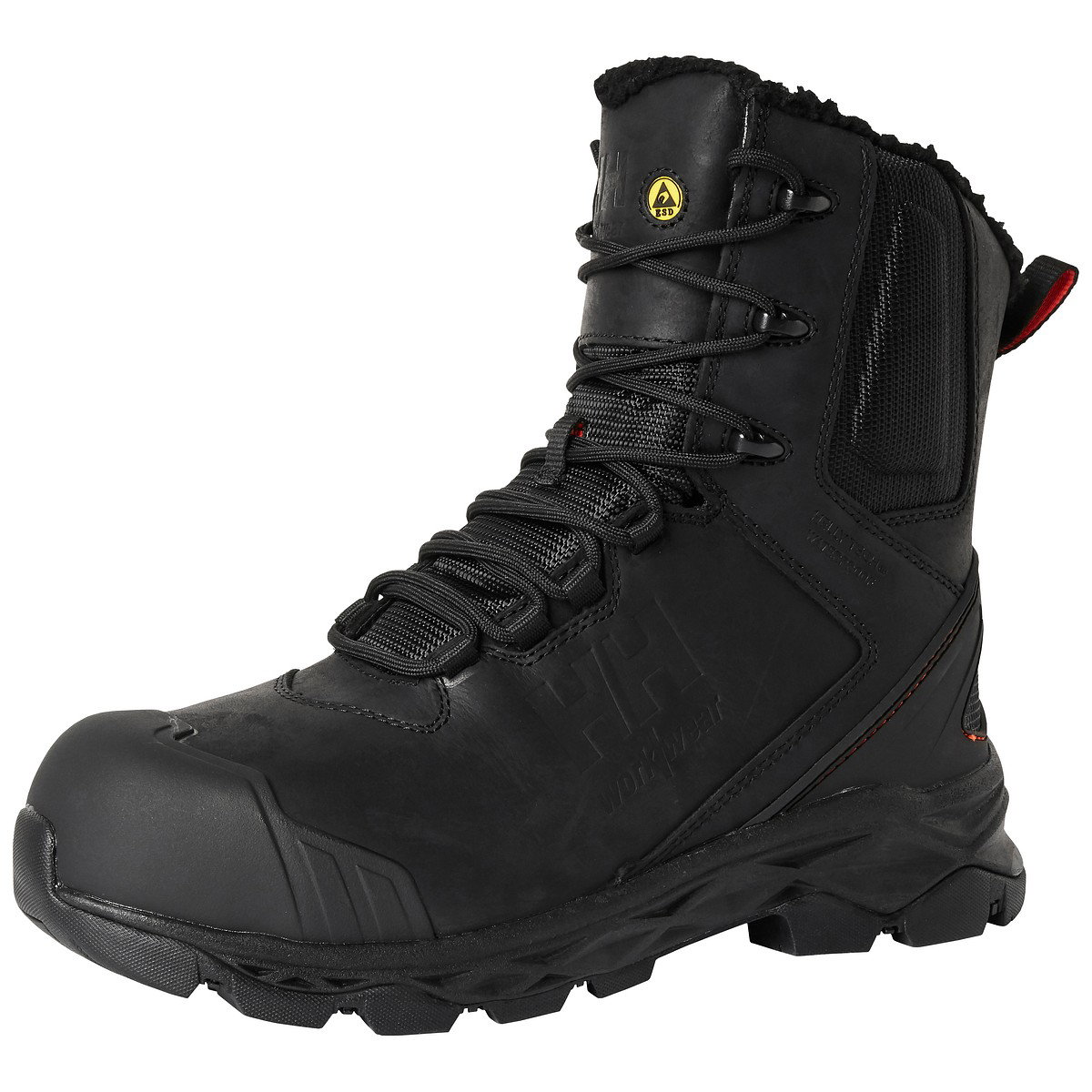 TURVAJALKINEET OXFORD WINTER TALL MUSTA