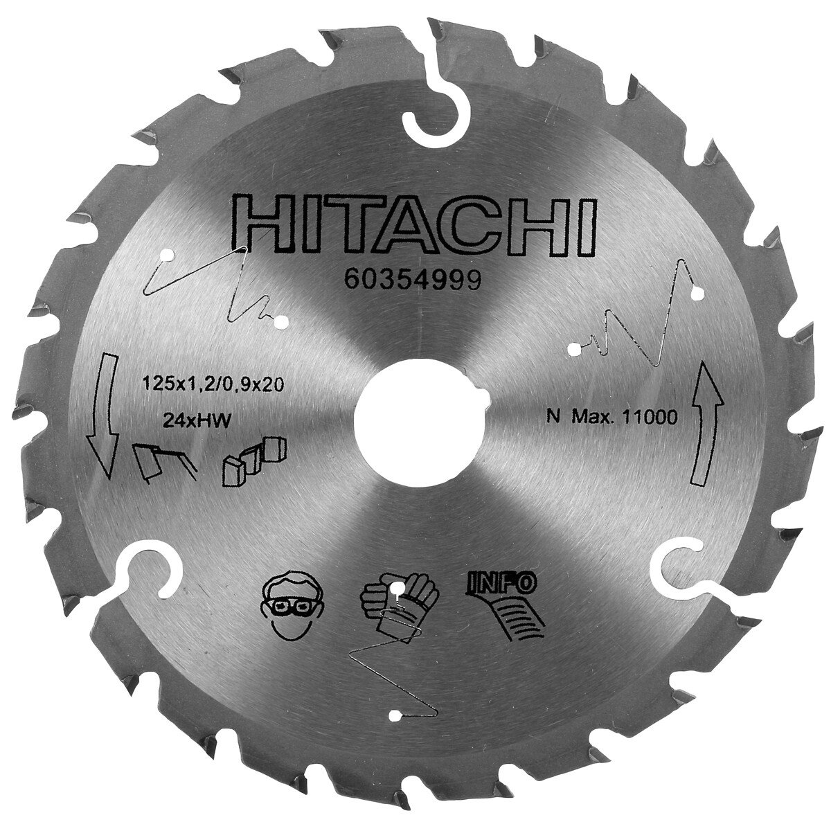 PYÖRÖSAHANTERÄ 125X1,2X20MM Z24