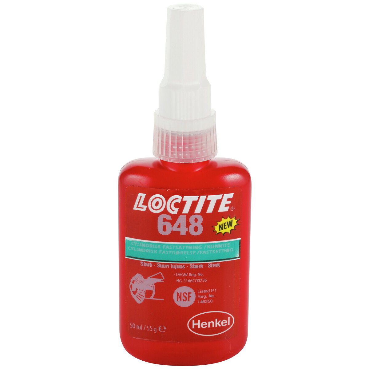 LAAKERILUKITE 648 ERIKOISVAHVA 50ML