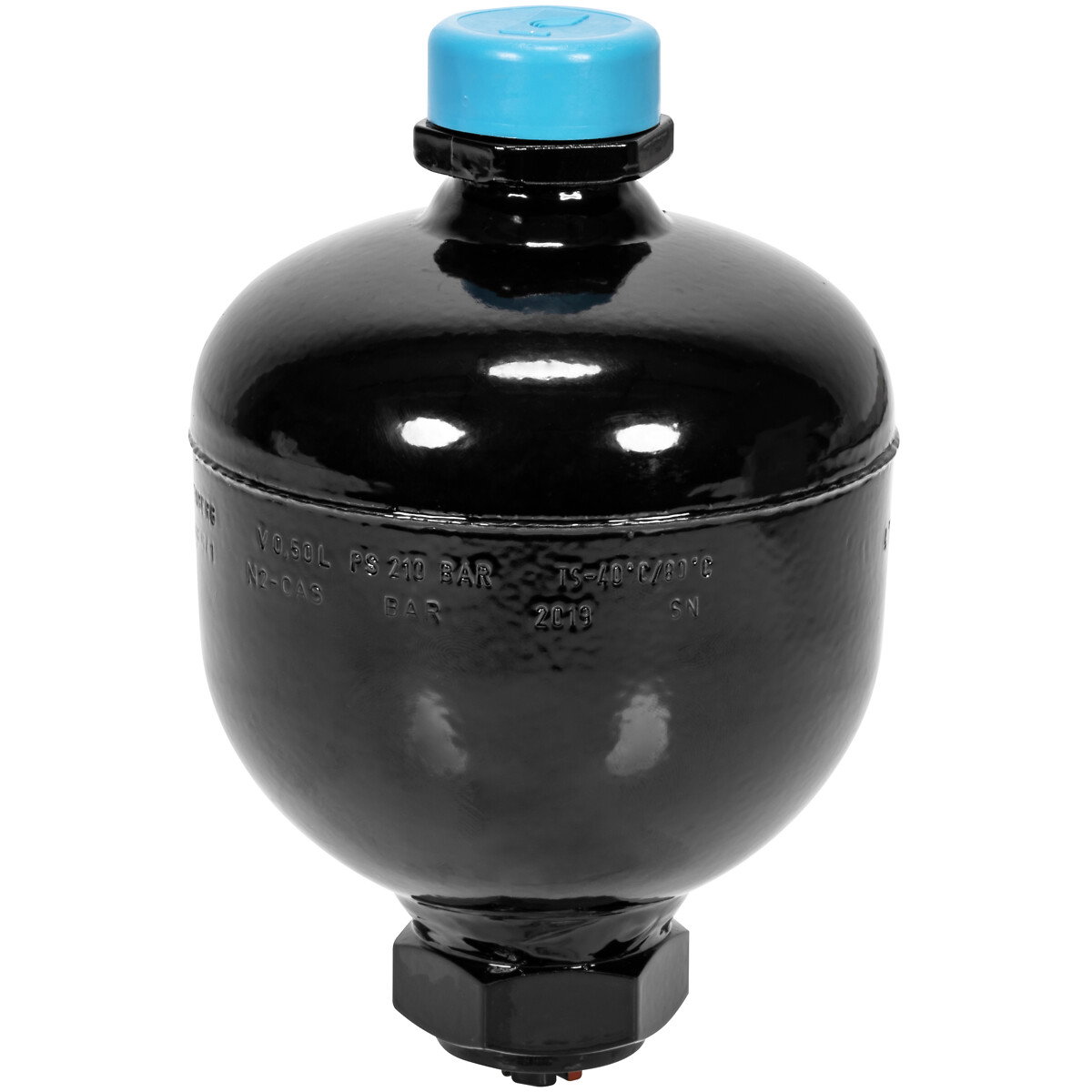 KALVOPAINEAKKU 0.5L ESITÄYTTÖ 25BAR G1/2