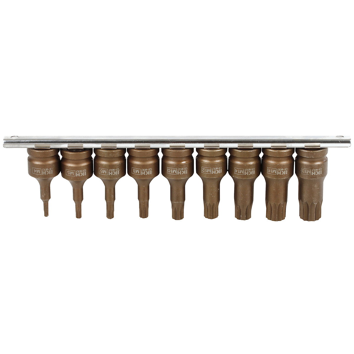 TÄHTIHYLSYSARJA XZN 1/2" M4-M18 9-OS.