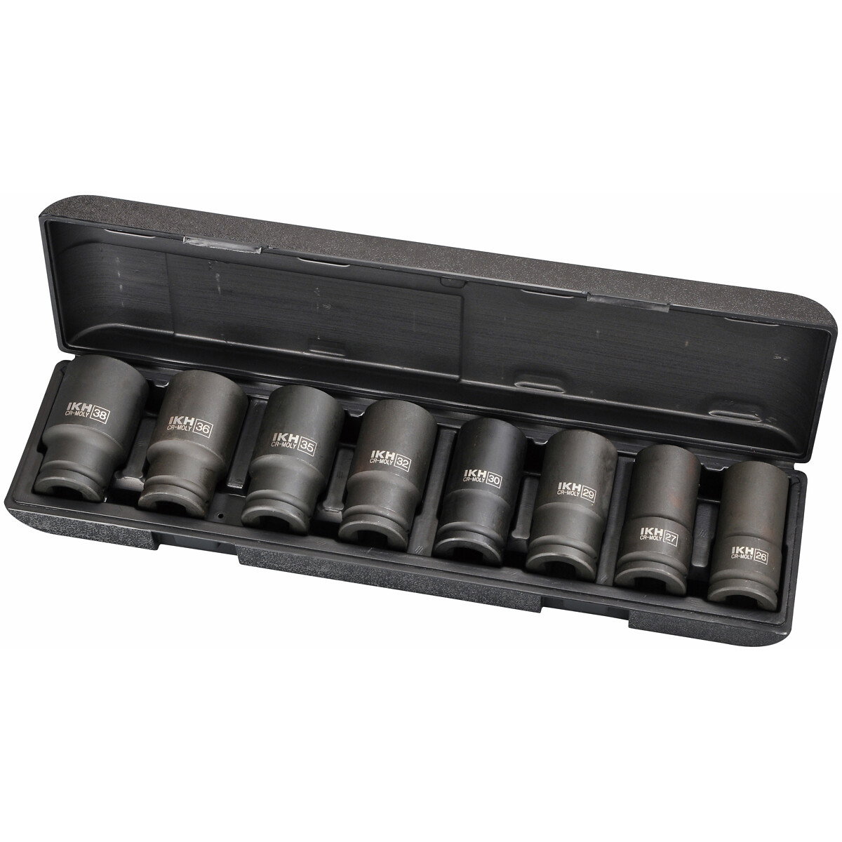 VOIMAHYLSYSARJA 3/4" 8-OS. 26-38MM PITKÄ