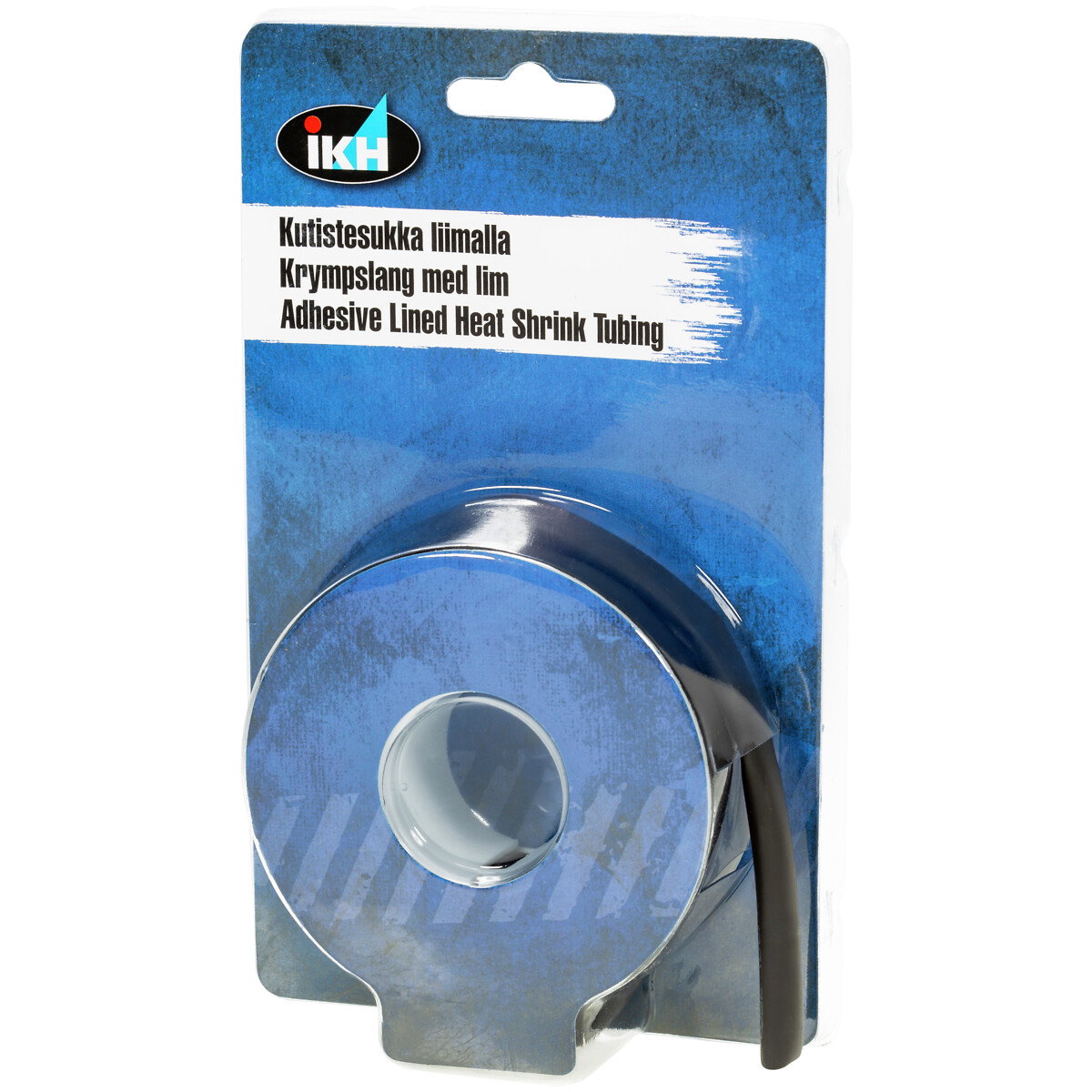KUTISTESUKKA LIIMALLA  4,8MM 3M MUSTA