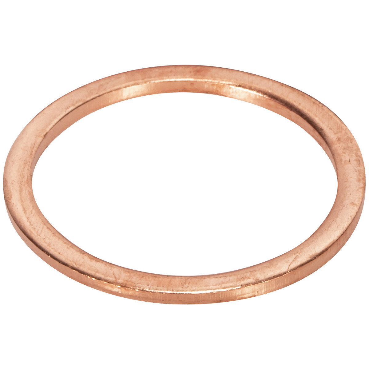 KUPARIALUSLAATTA  M6 10X1,0MM 10KPL