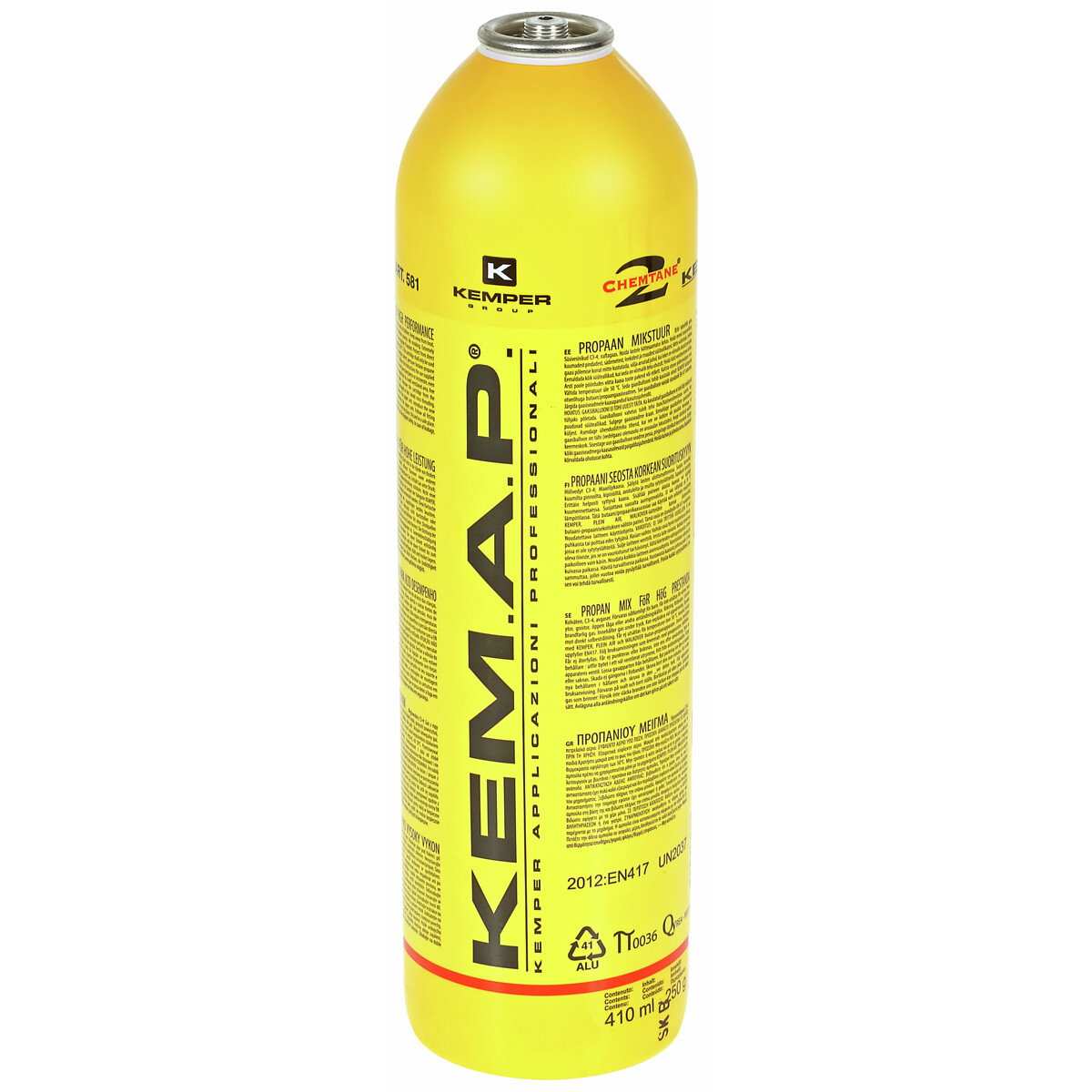 MAP-KAASUSÄILIÖ 250G 7/16" KEMAP