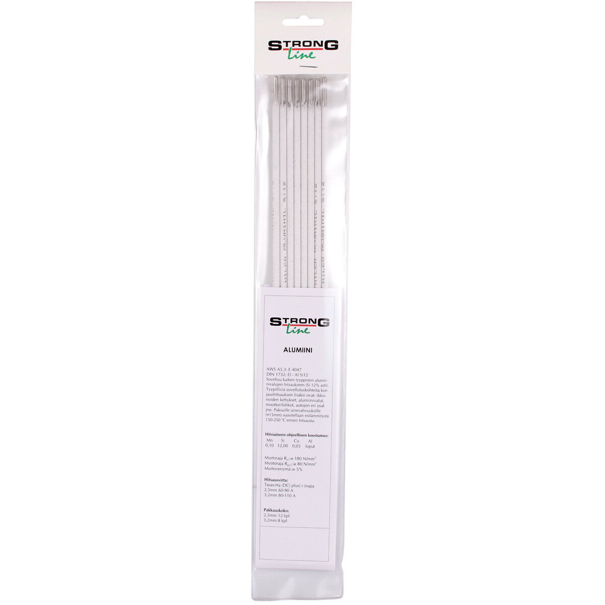 HITSAUSPUIKKO ALUMIINI 3,2MM 8KPL