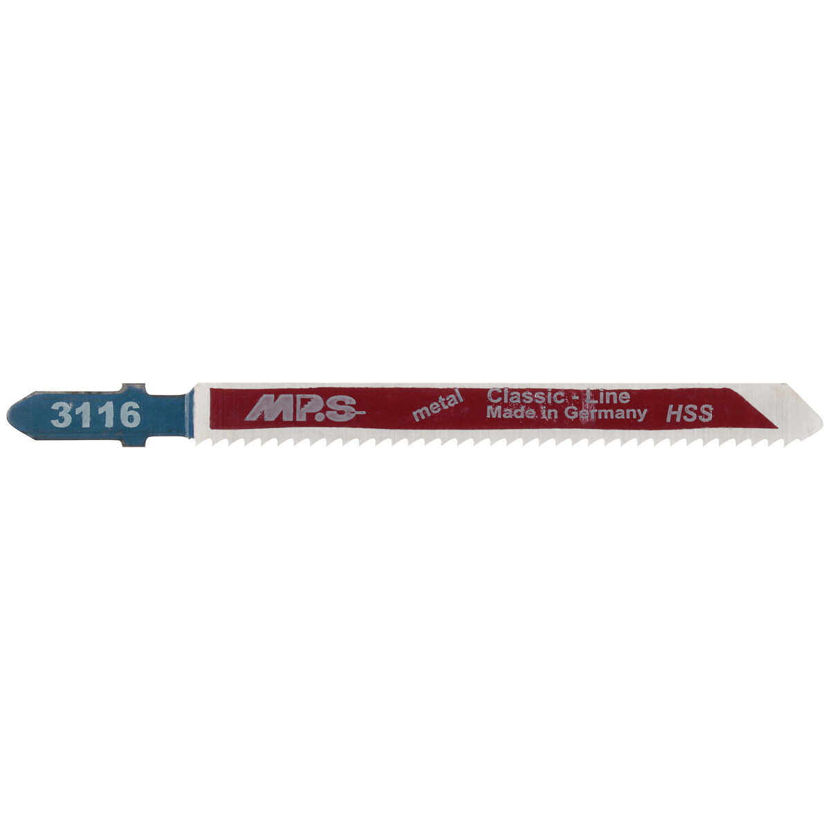 PISTOSAHANTERÄ 75MM HSS 12TPI 3116 ALU/MUOVI 5KPL