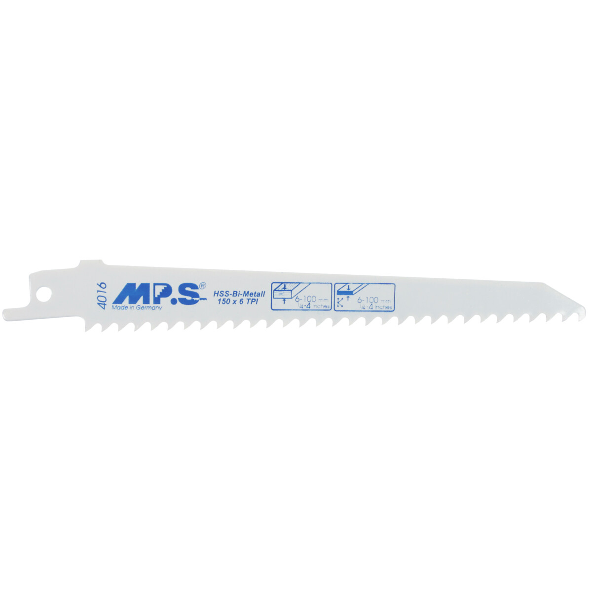 PUUKKOSAHANTERÄ 150MM BIM 6TPI 4016 2KPL