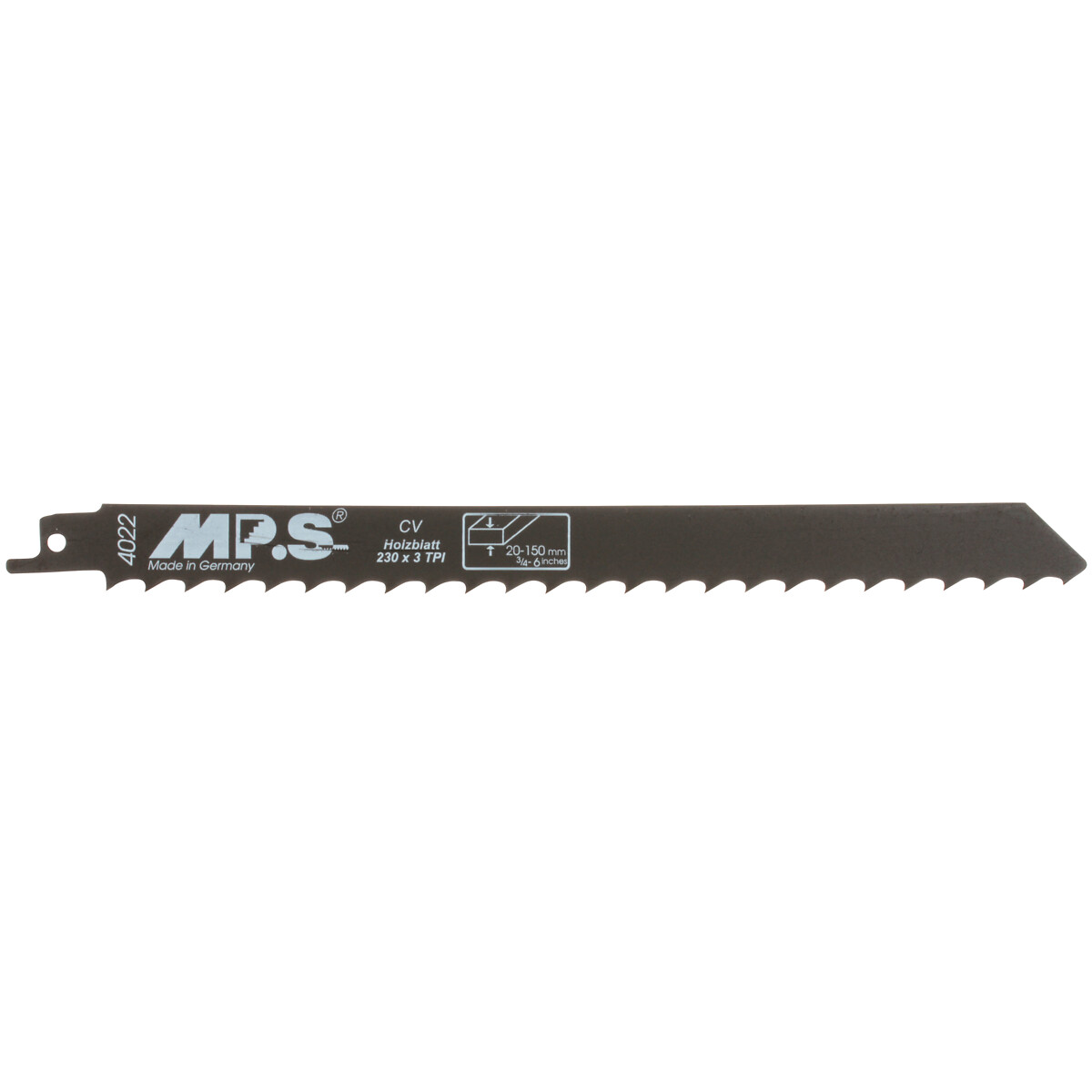 PUUKKOSAHANTERÄ 230MM CV 3TPI 4022 2KPL