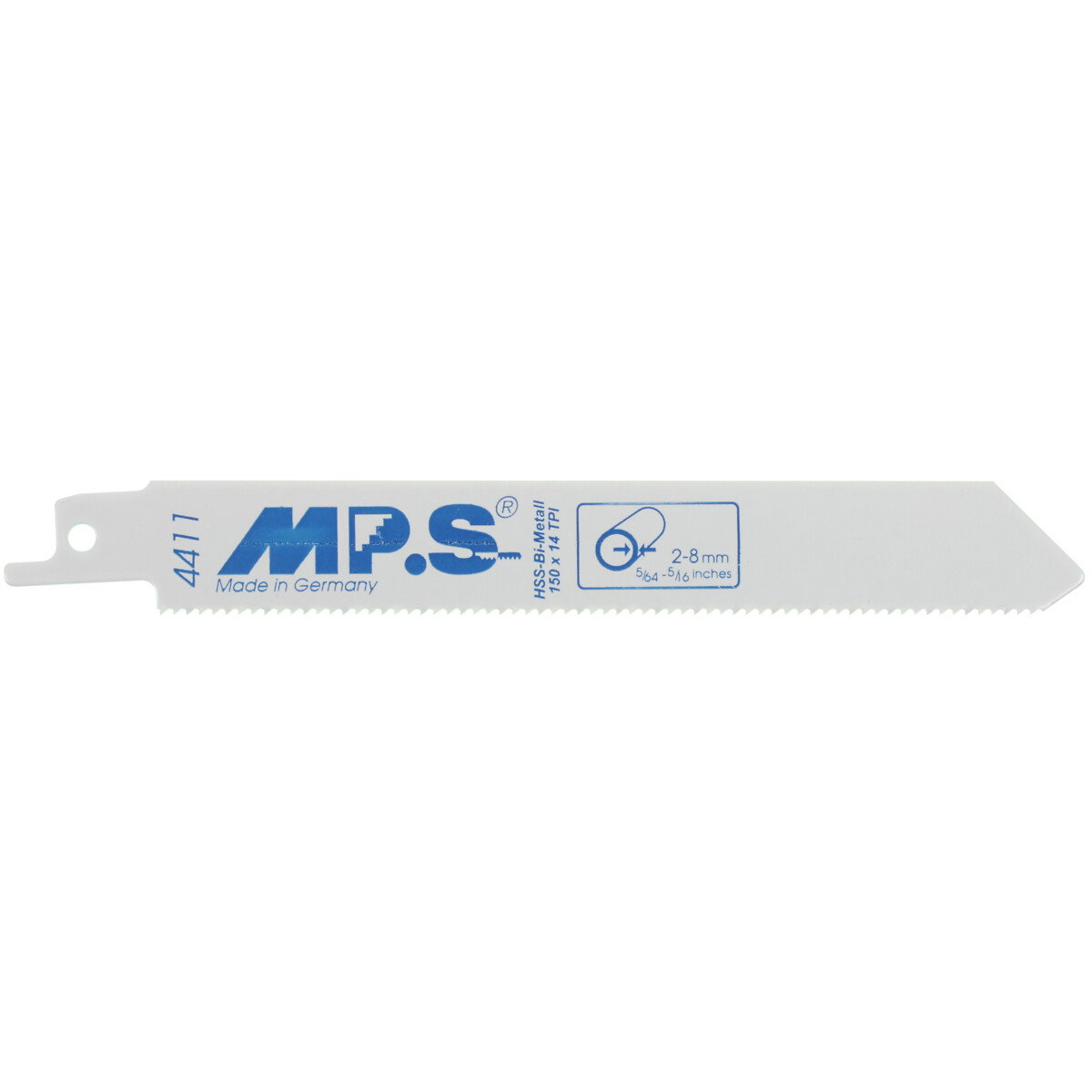 PUUKKOSAHANTERÄ 150MM BIM 14TPI 4411 METALLI 2KPL