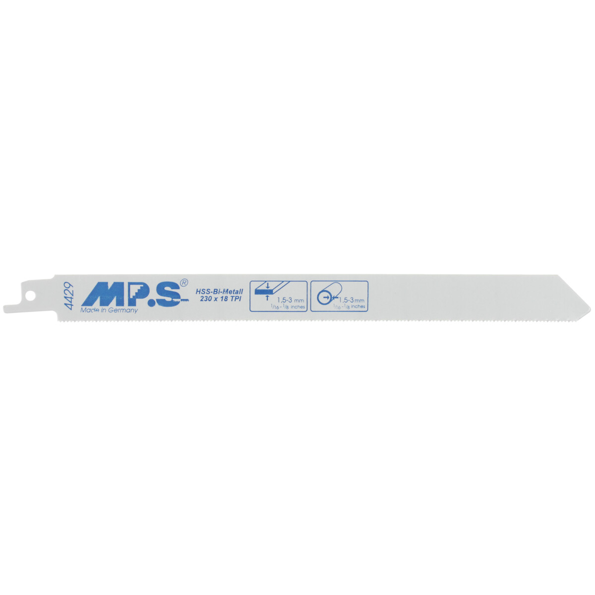 PUUKKOSAHANTERÄ 230MM BIM 18TPI 4429 METALLI 2KPL