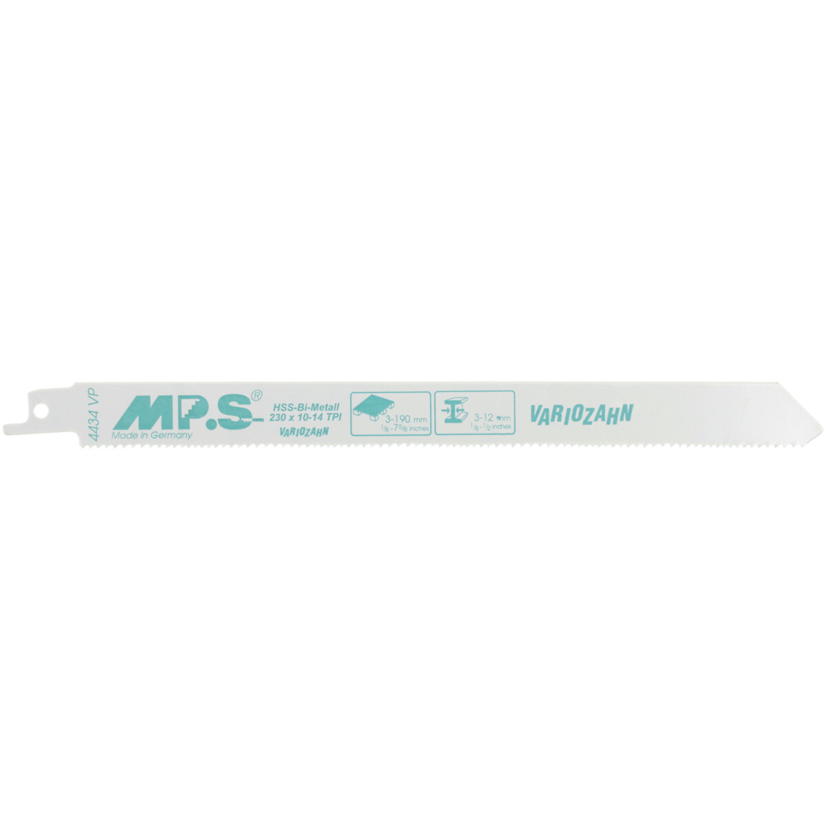 PUUKKOSAHANTERÄ 230MM BIM 10-14TPI 4434VP UNI 2KPL