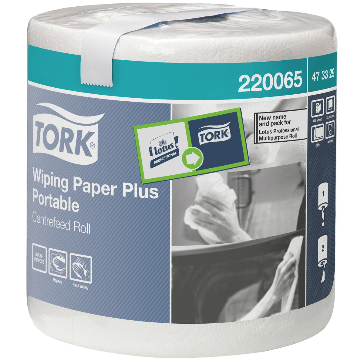 PAPERIPYYHE PLUS, KANNETTAVA TORK
