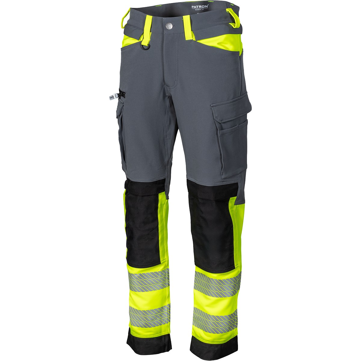 MIESTEN STRETCHHOUSU LUKA HI-VIS KELT./HARM.