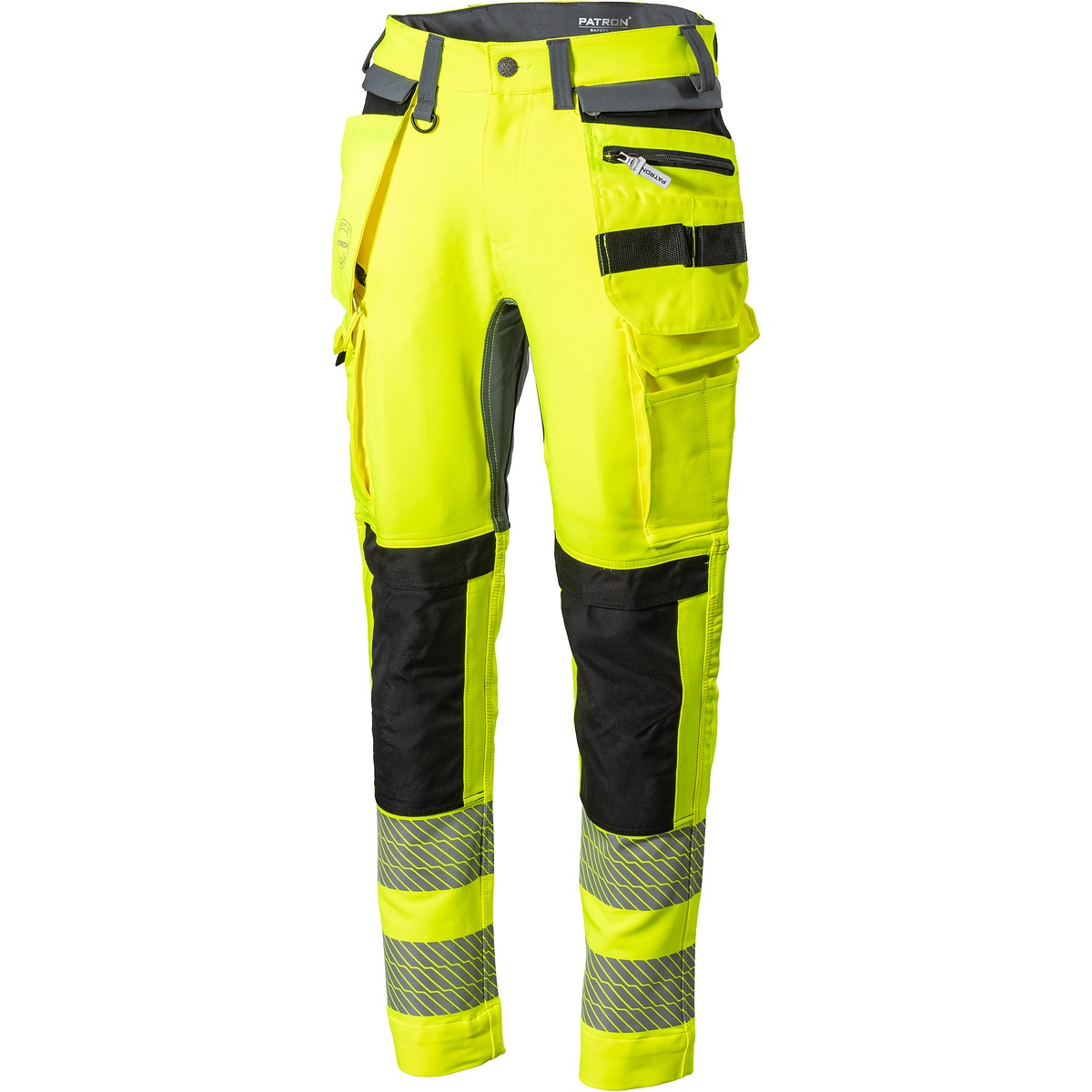 M.STRETCHHOUSU WELLFIT NEO HI-VIS KELT./HARM.