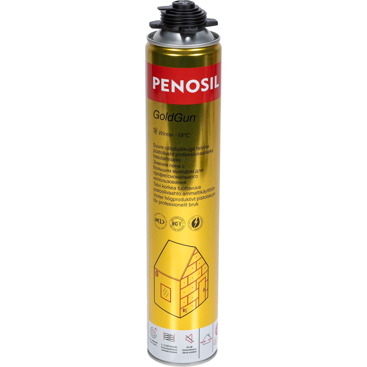 PU PISTOOLIVAAHTO 750ML -18 PENOSIL GOLD GUN PROF.