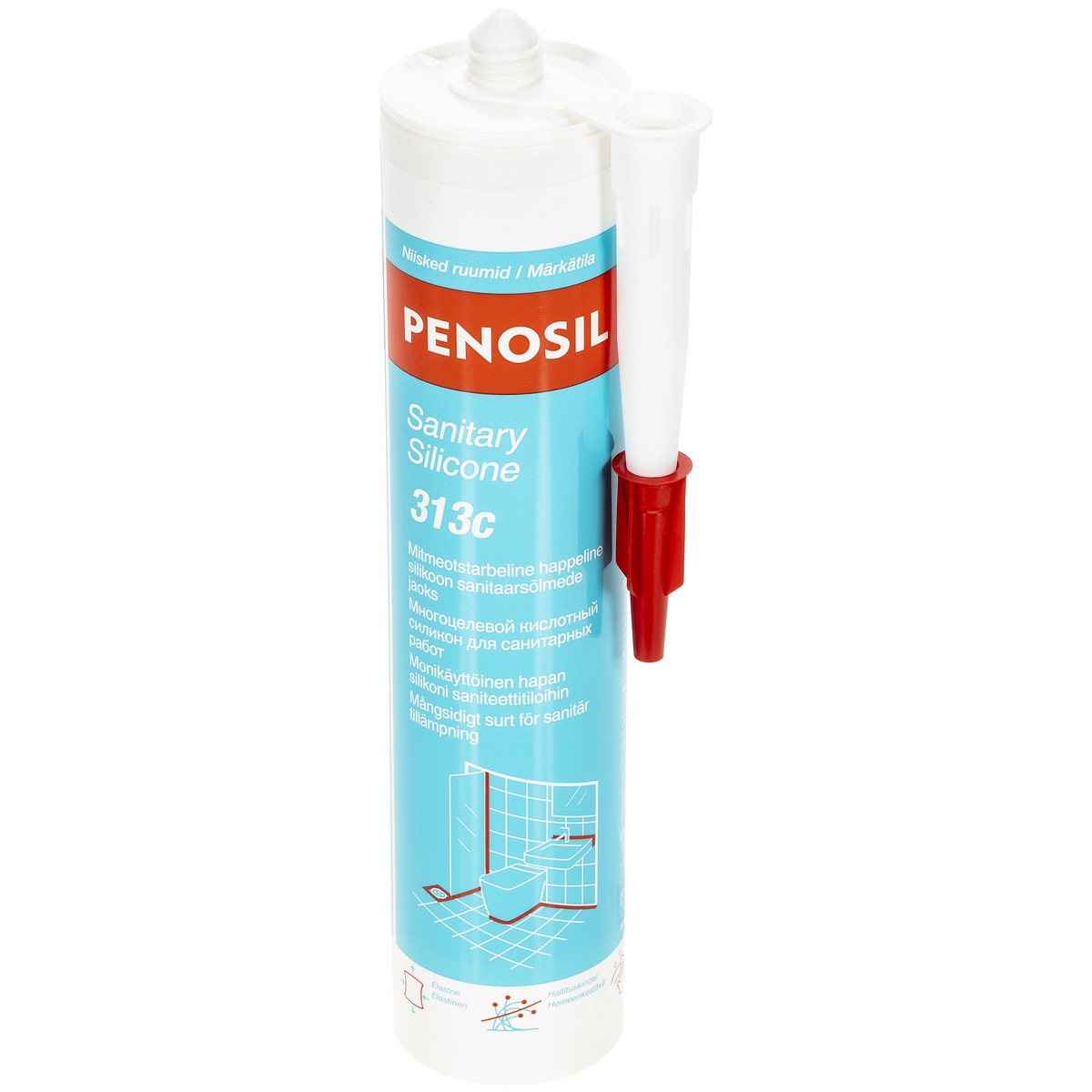 SILIKONI SANITEETTI 300ML VALK PENOSIL PROF.