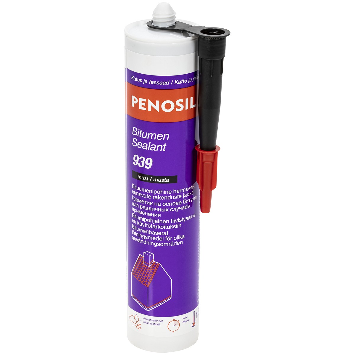 BITUMITIIVISTEMASSA 300ML PENOSIL