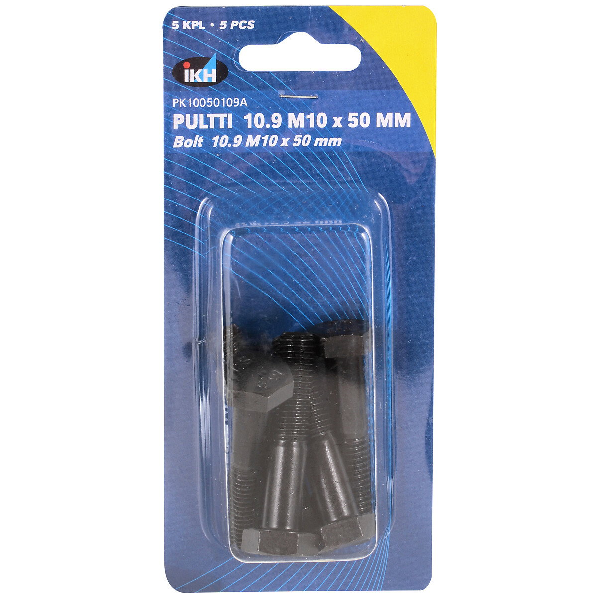 PULTTI M10X50 10.9 5KPL DIN931