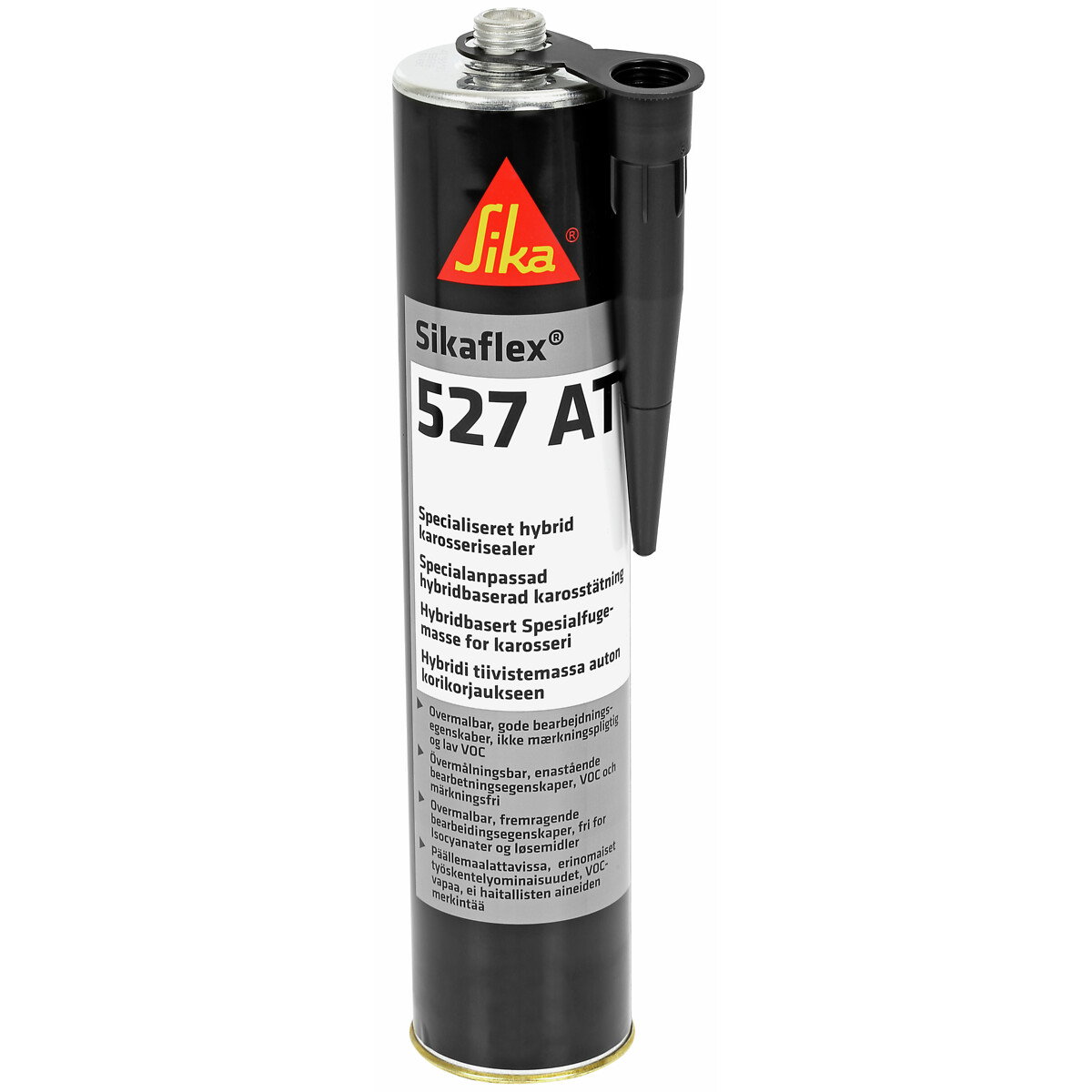 LIIMATIIVISTEMASSA STP MUSTA 300ML SIKAFLEX 527