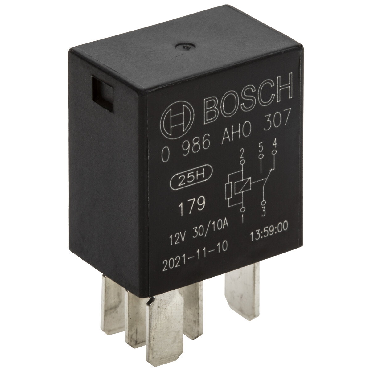 MIKRORELE 5-NAP 12V 30/10A VASTUKSELLA