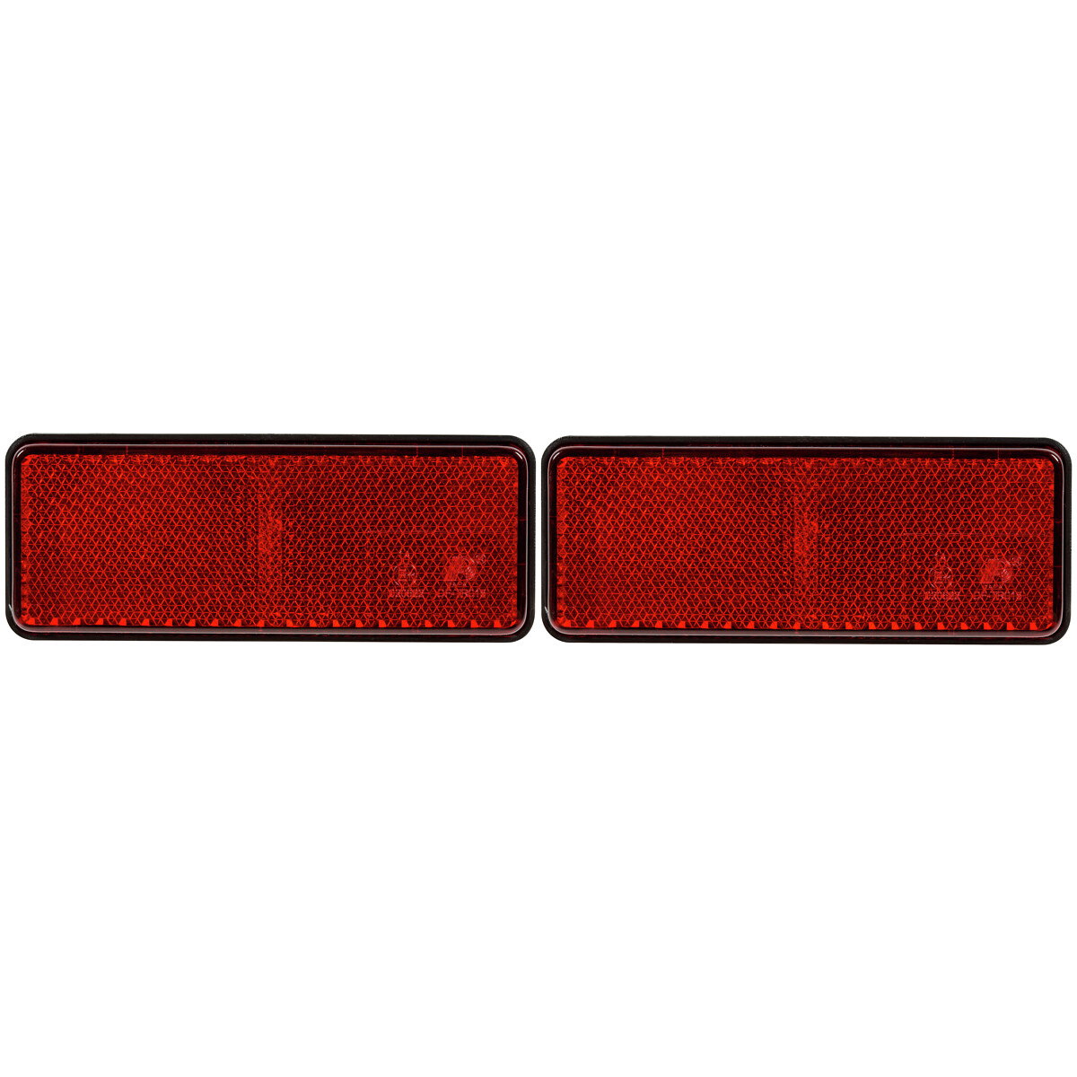 HEIJASTIN 95X38MM PUNAINEN 2KPL SARJA