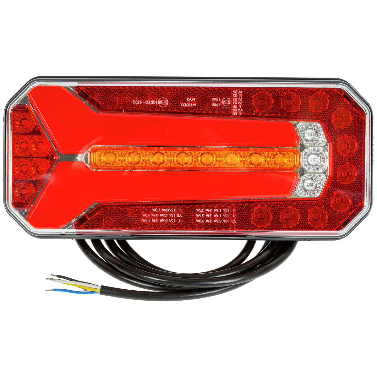 TAKAVALO LED 12-24V VASEN JOHTO