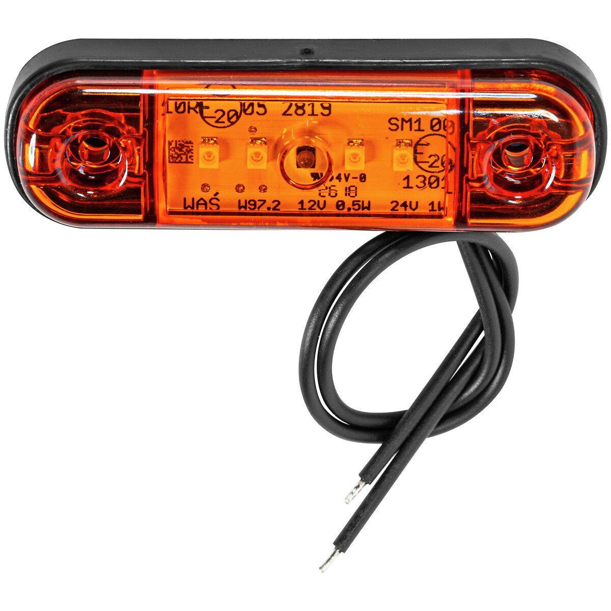 ÄÄRIVALO LED MATALA KELTAINEN 12-24V