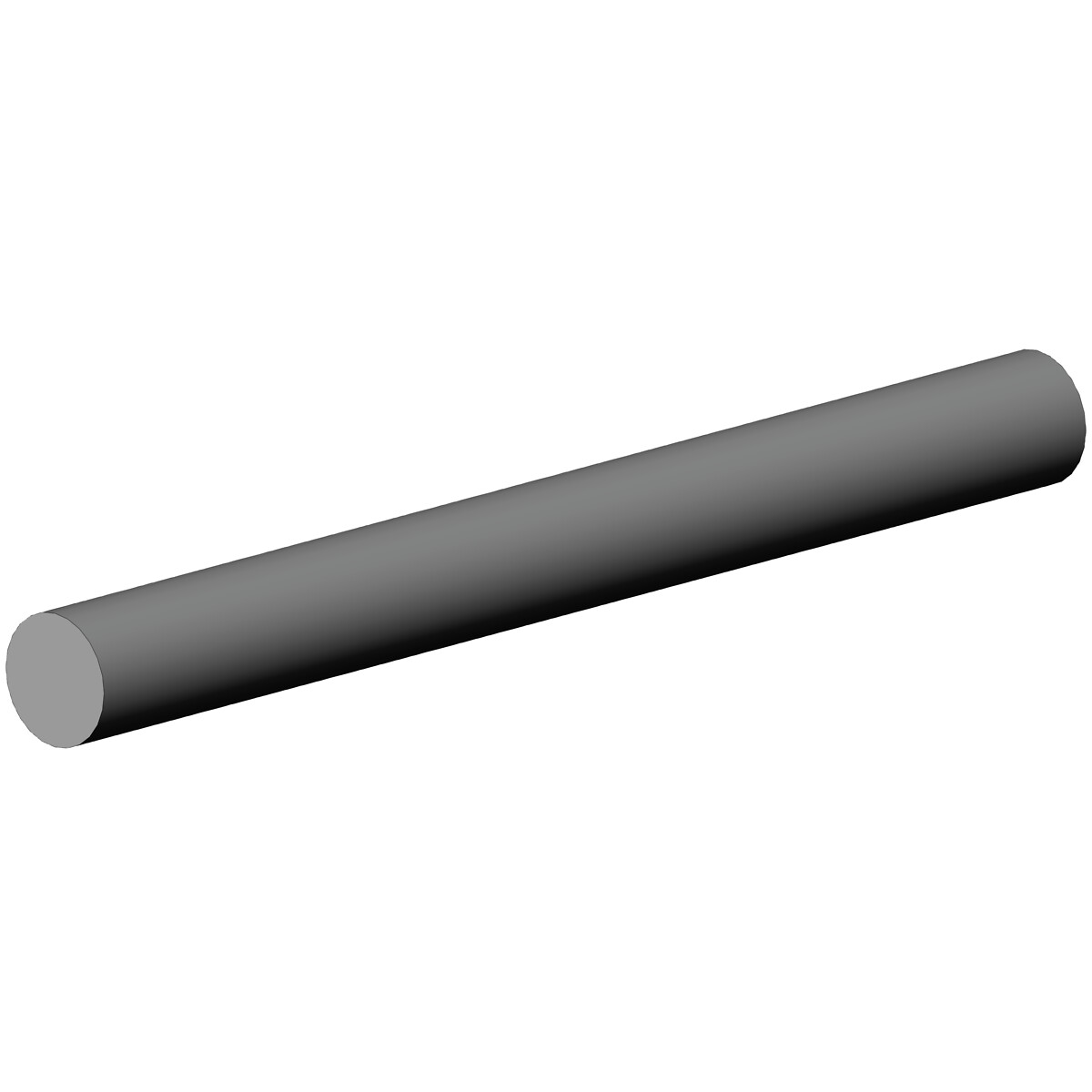 PYÖRÖTANKO 8X2000MM VEDETTY TERÄS
