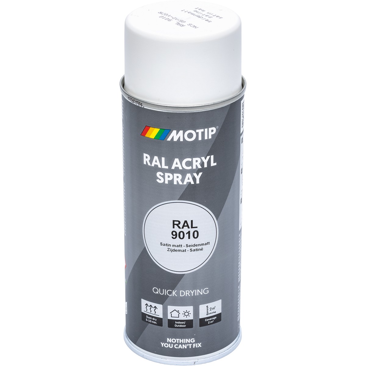 SPRAYMAALI VALKOINEN MATTA RAL9010 AKR.  400ML