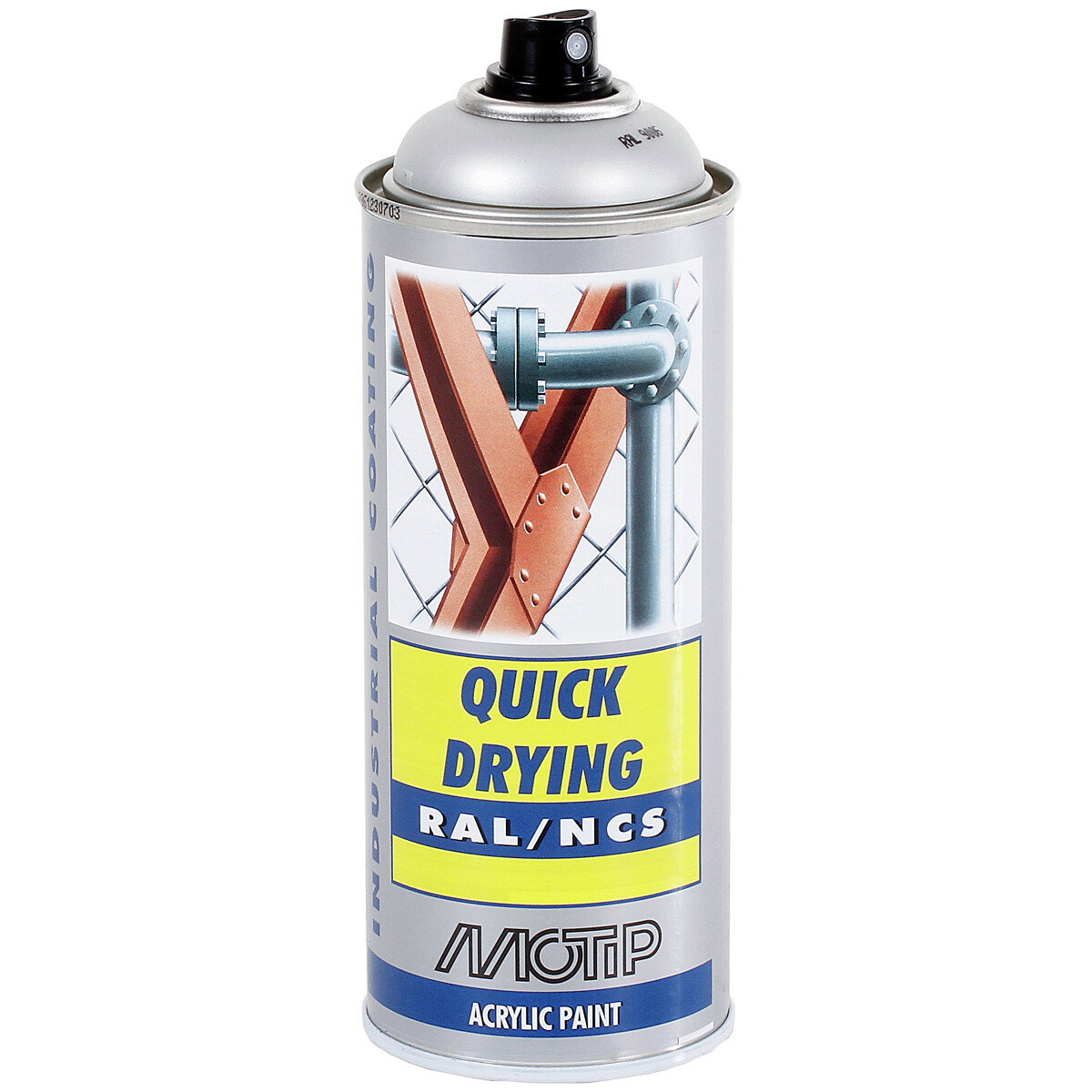 SPRAYMAALI V. ALUMIINI RAL9006 AKR.  400ML