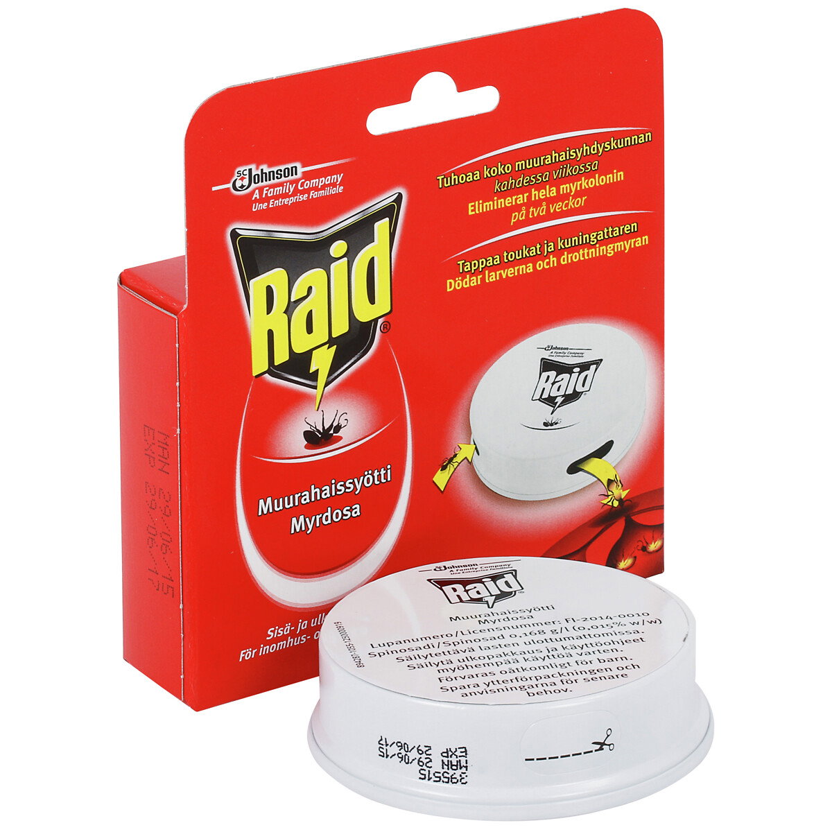MUURAHAISSYÖTTI RAID