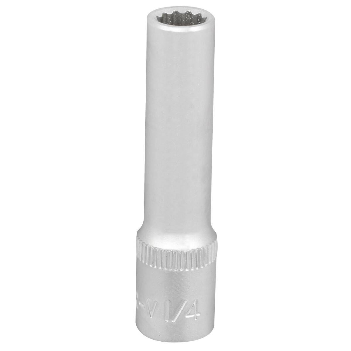 HYLSY 1/4" 12-KULMA  1/4" PITKÄ (50MM)
