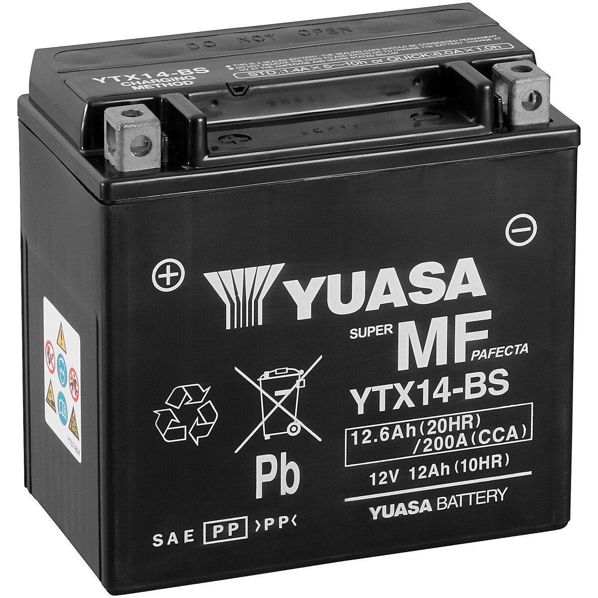 AKKU YUASA  MP 12,6AH AGM +- 150X87X145